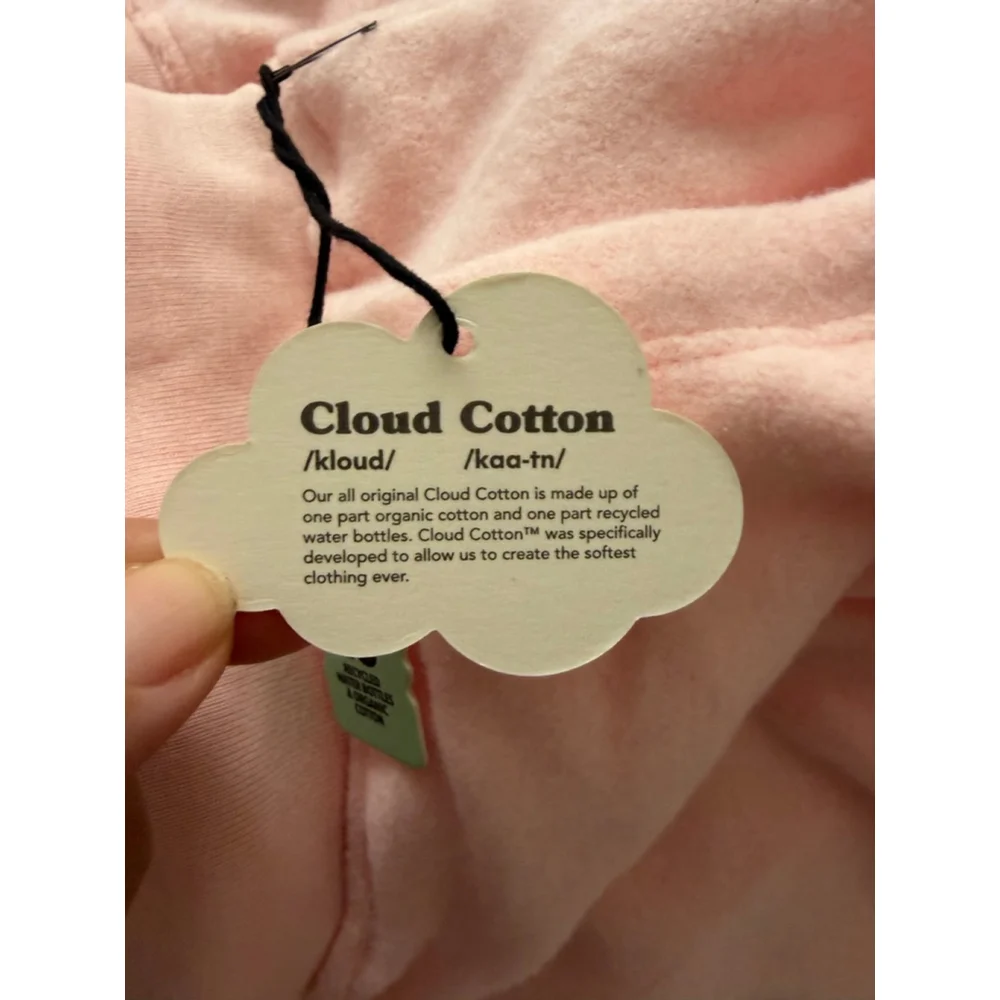 Women's Soft Serve Pink Cloud Cotton Joggers XL - Picture 5 of 8